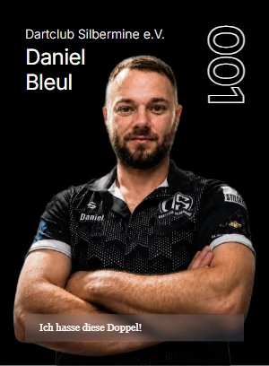 Sammelkarte Daniel Bleul