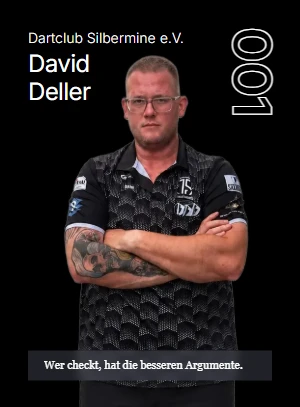 Sammelkarte David Deller