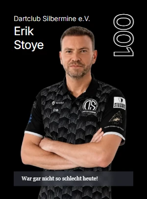 Sammelkarte Erik Stoye