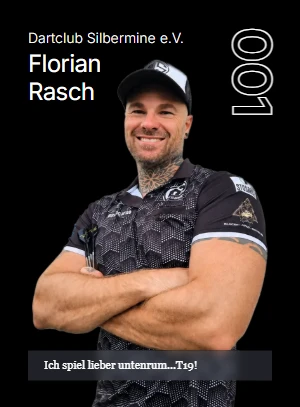 Sammelkarte Florian Rasch